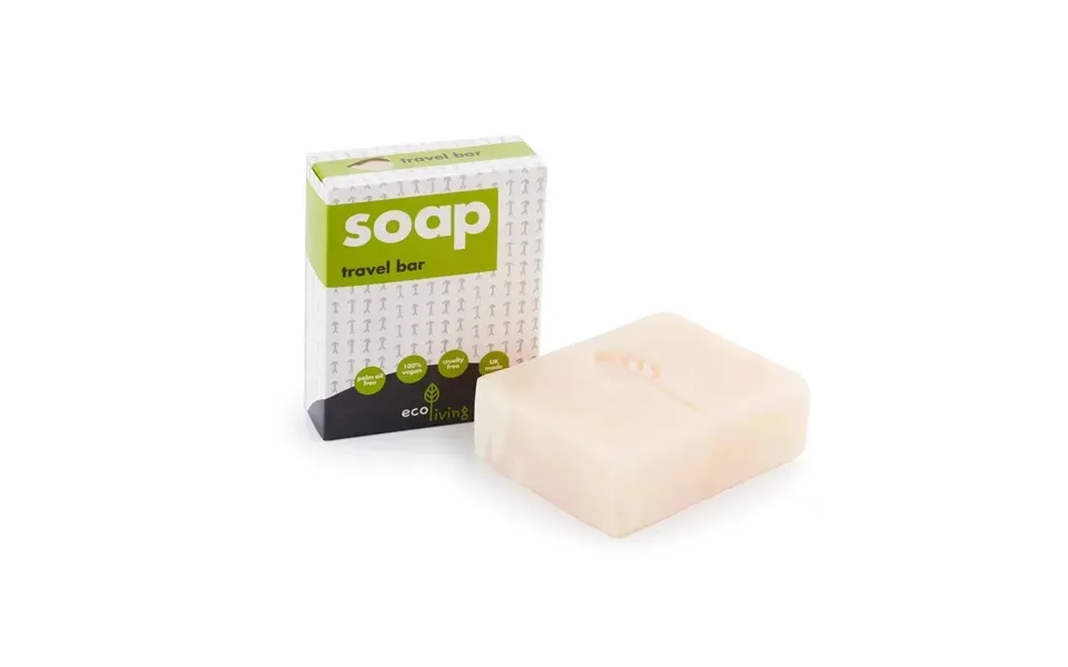 Ecoliving Handmade Soap Size 100g Scent Travel Bar