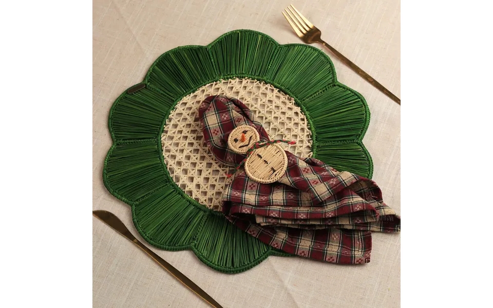 Emerald Bloom Placemat