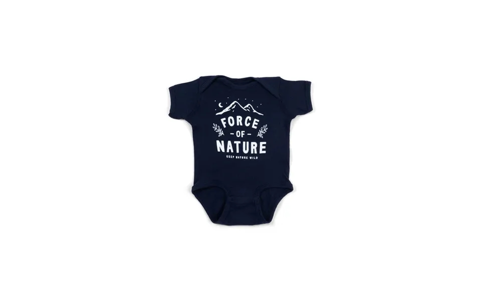 Force Of Nature Baby Bodysuit Navy Size 12m