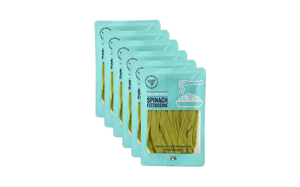 Fresh Gluten-free Spinach Fettuccine 6-pack