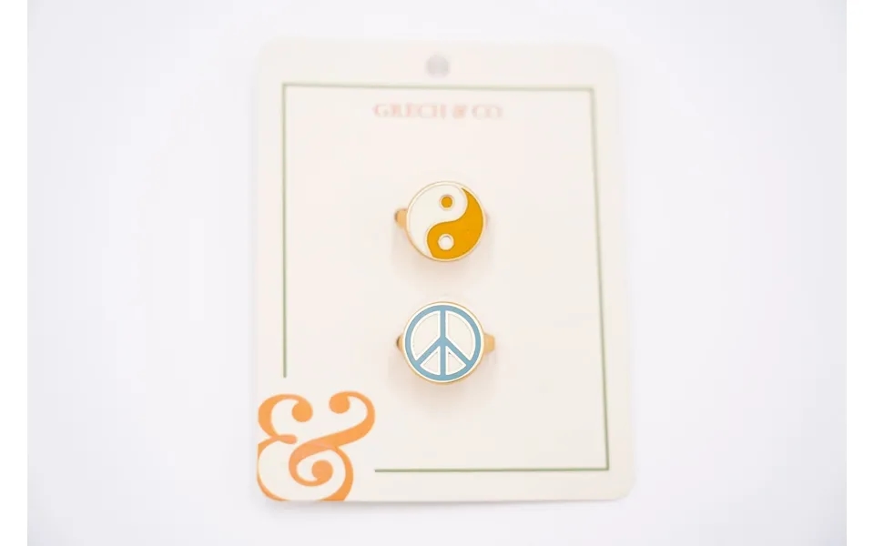 Friendship Rings - Peace Ying Yang