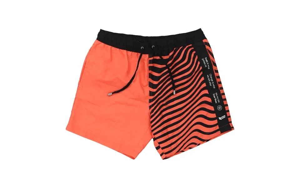 Gas Swim Shorts - Medium Red Nylon Blend Size Medium