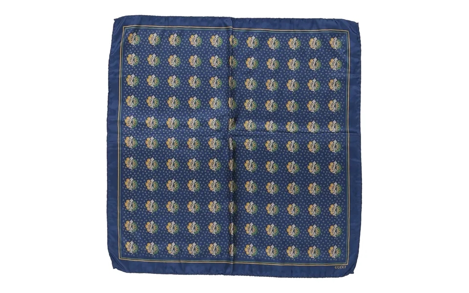 Gucci Handkerchief - No Size Blue Silk Size No Size