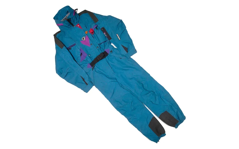 Helly Hansen Womens Ski Suit Blue Nylon Relaxed S W28 L29