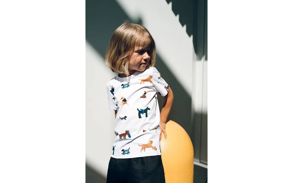 Kid's T-shirt With Cool Dogs Size 2-4 Years
