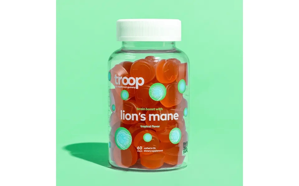 Lion's Mane Mushroom Gummies Size 3 Bottle