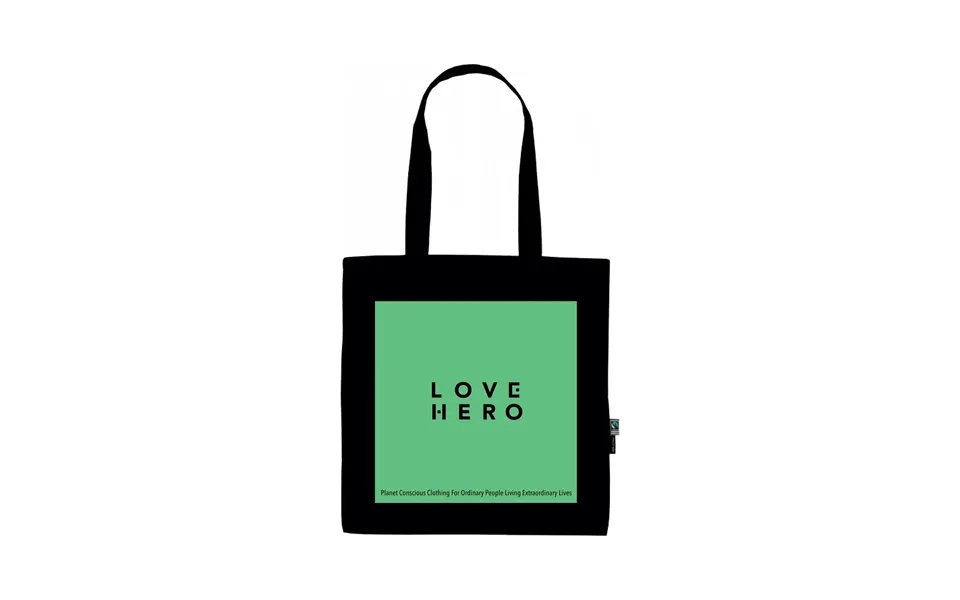 Love Hero Organic Cotton Tote Bag