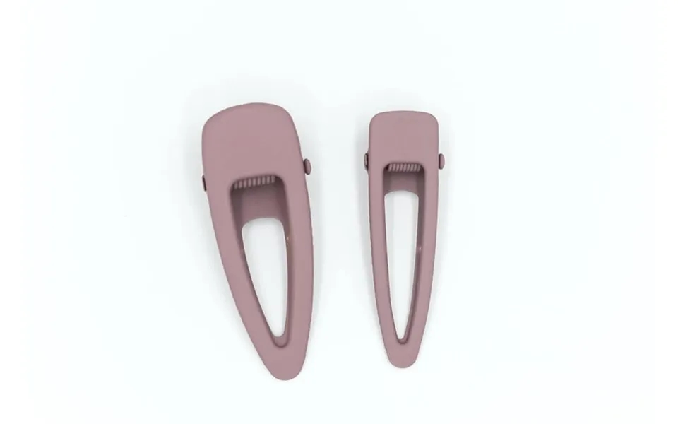Matte Clip Set Of 2 - Burlwood