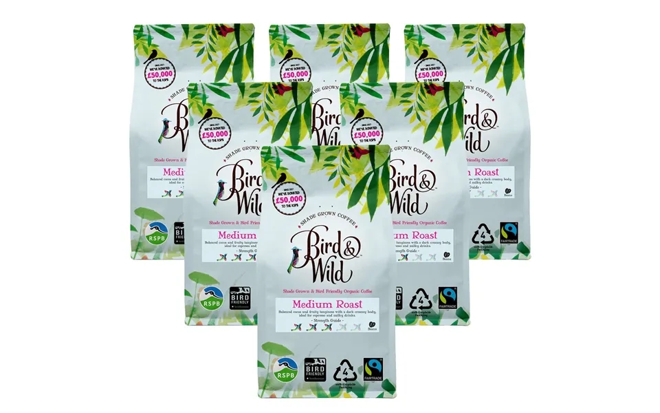 Medium Roast Coffee, Beans Or Ground - Case 6x200g Grind Whole Bean