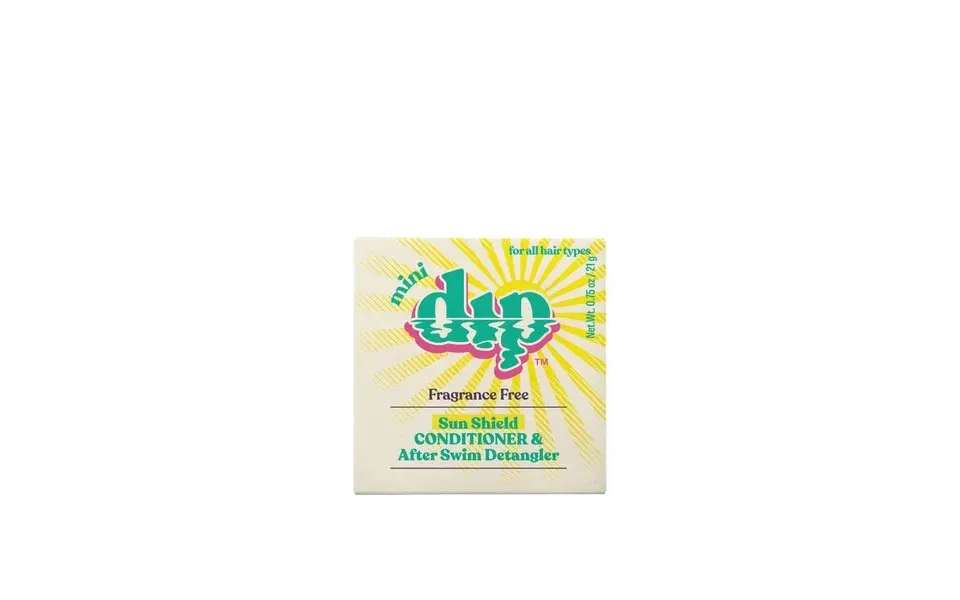 Mini Dip Sun Shield Conditioner Bar & After Swim Detangler Fragrance Free Size 0