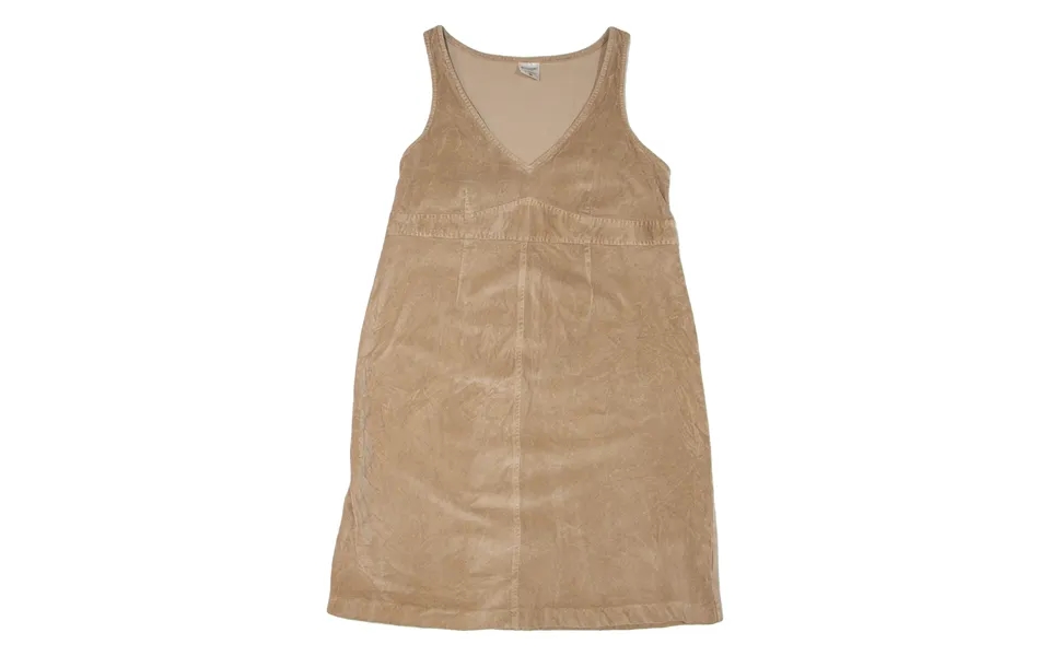 Motherhood Womens Dungaree Dress Brown Corduroy Sleeveless Short M