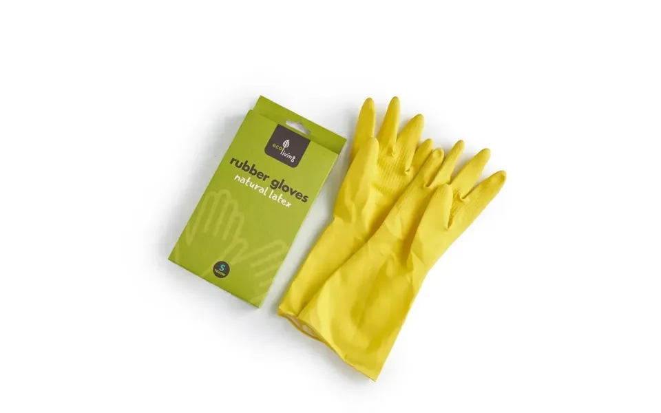 Natural Latex Rubber Gloves Size S