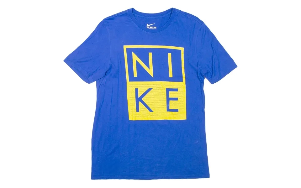Nike Athletic Cut Mens T-shirt Blue M