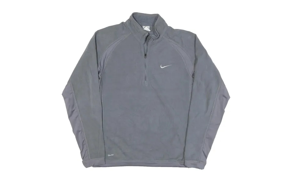 Nike Mens Grey Pullover Plain Crew Neck Basic Knit M Sports Training Jumper