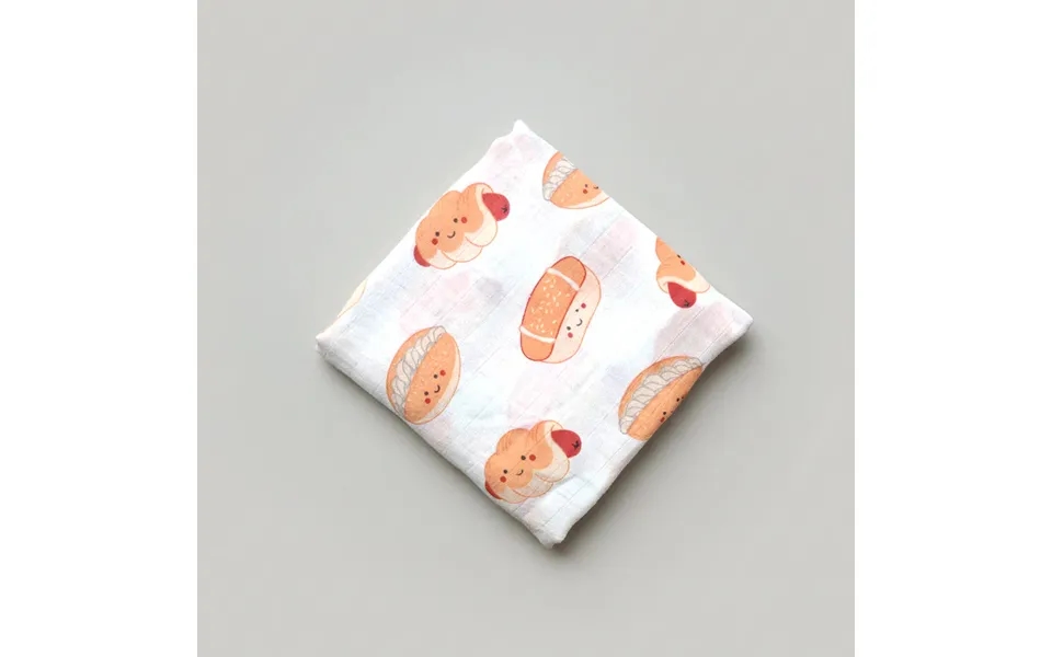 Organic Bamboo Blend Swaddle - Bakery Buns Design Bakery Buns