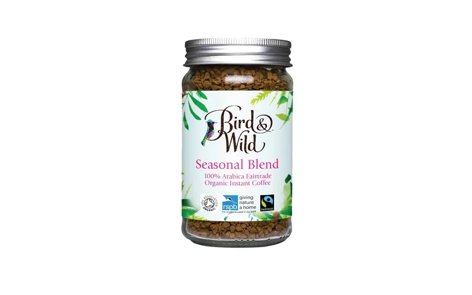 Organic Instant Coffee 100% Arabica 100g Jar - 100g