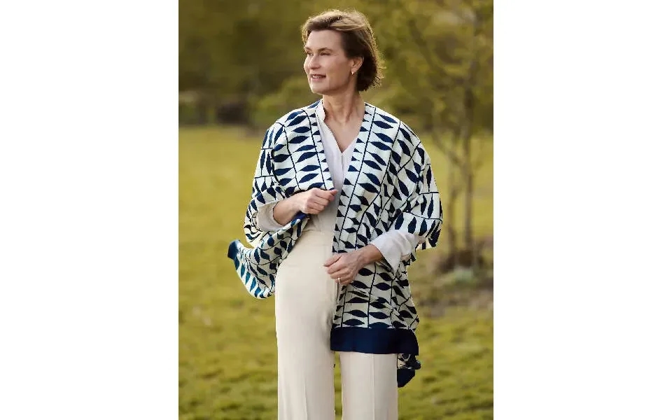 Organic Silk Kimono- The Leaf