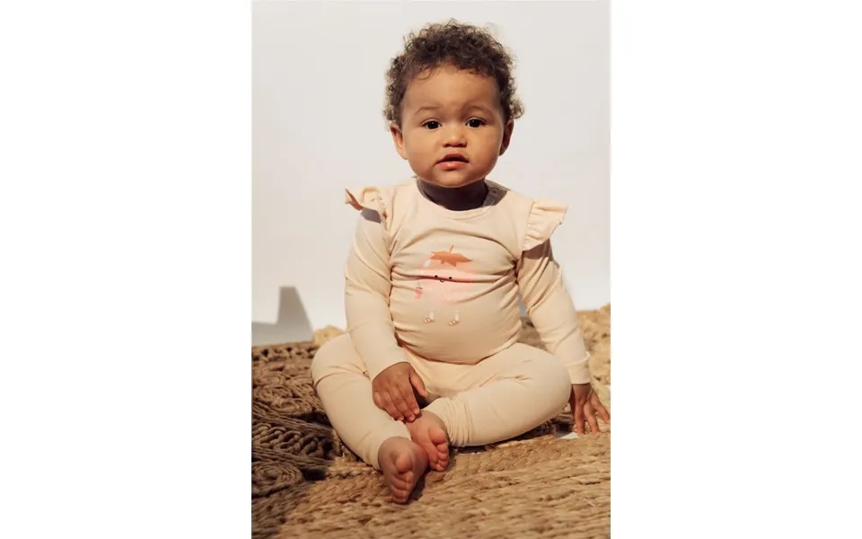 Pink Baby Girl's Body With Strawberry Size 74 80cm 6-12m