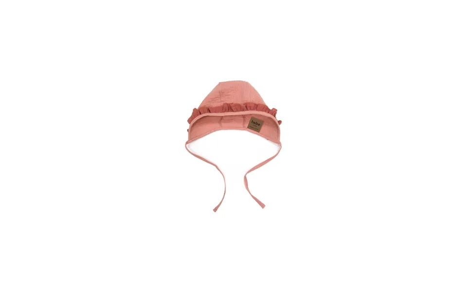 Pink Muslin Baby Hat Size 36 38 Cm