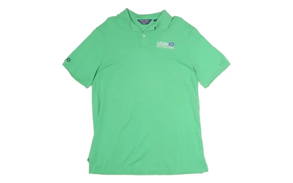 Polo Ralph Lauren Mens Green Aberdeen Asset Management Scottish Open Short