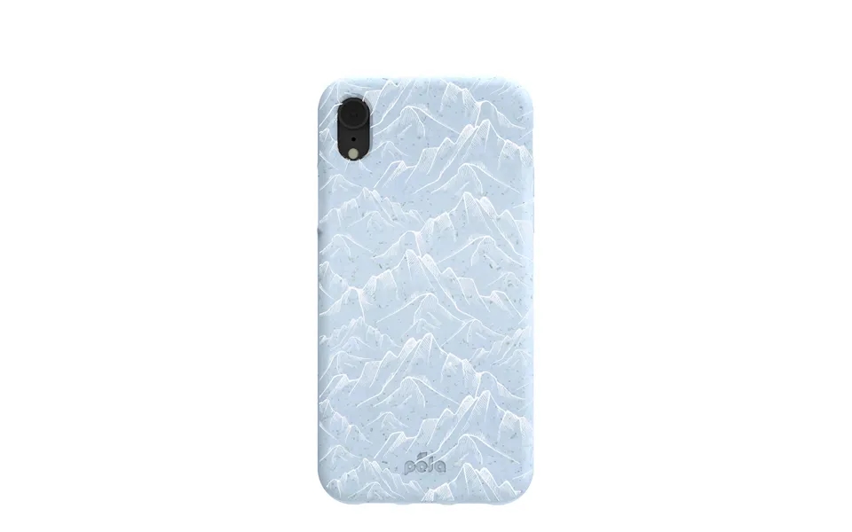 Powder Blue Snowy Mountains Iphone Xr Case