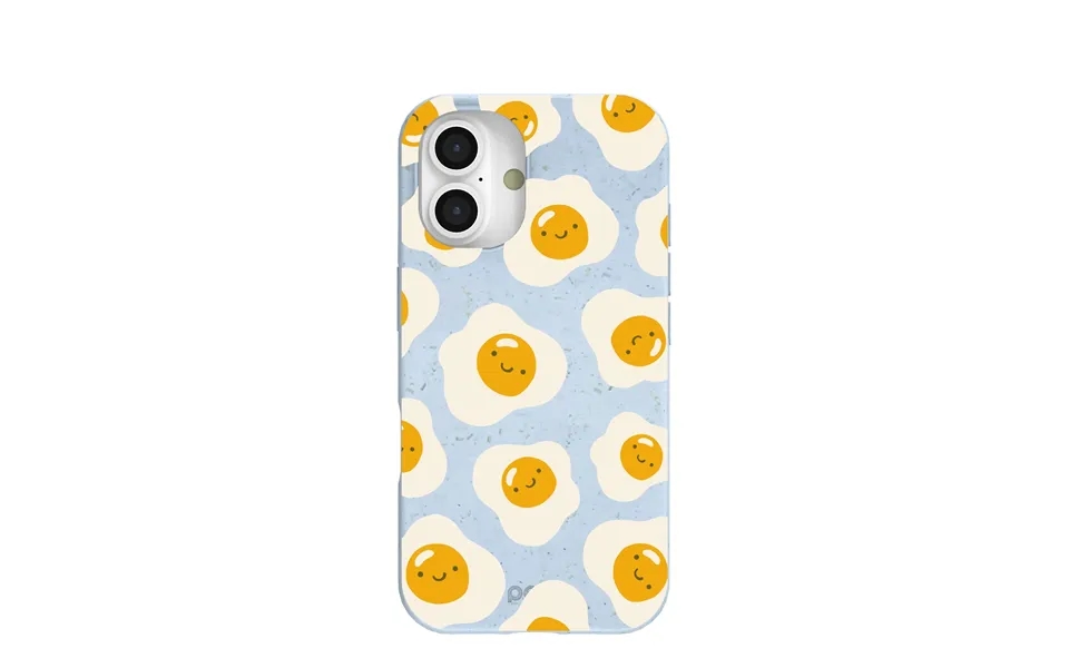 Powder Blue Sunny Side Up Iphone 16 Case