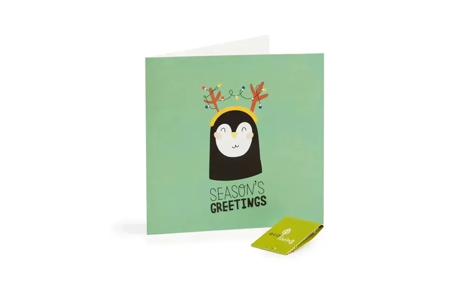 Recycled Christmas Cards - Cute Animal Cards Fsc 100% Style Reindeer