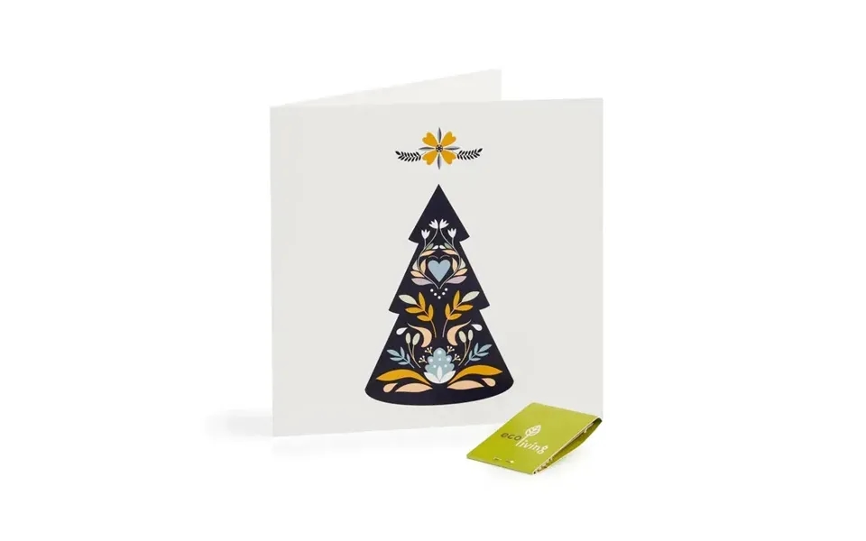 Recycled Christmas Cards - Zero Waste Fsc 100% Style Tree
