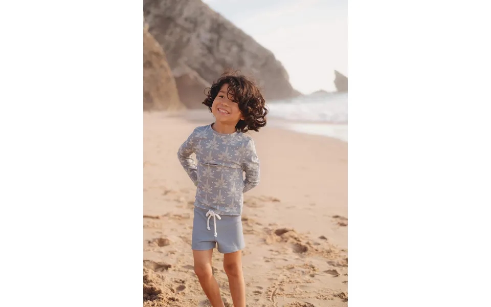 Recycled Swim Set Agik - Blue Peacock Mandala Size 3 Years