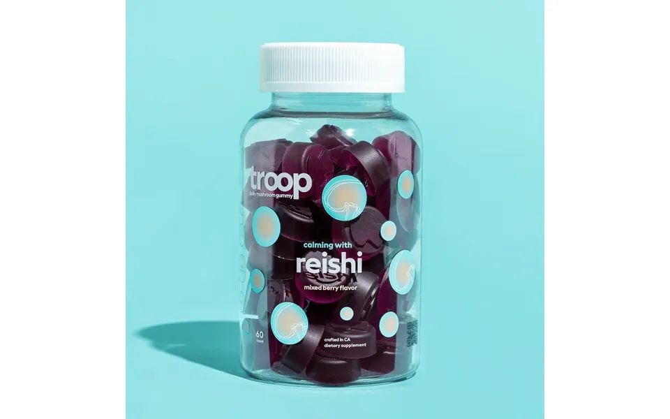 Reishi Mushroom Gummies Size 6 Bottle