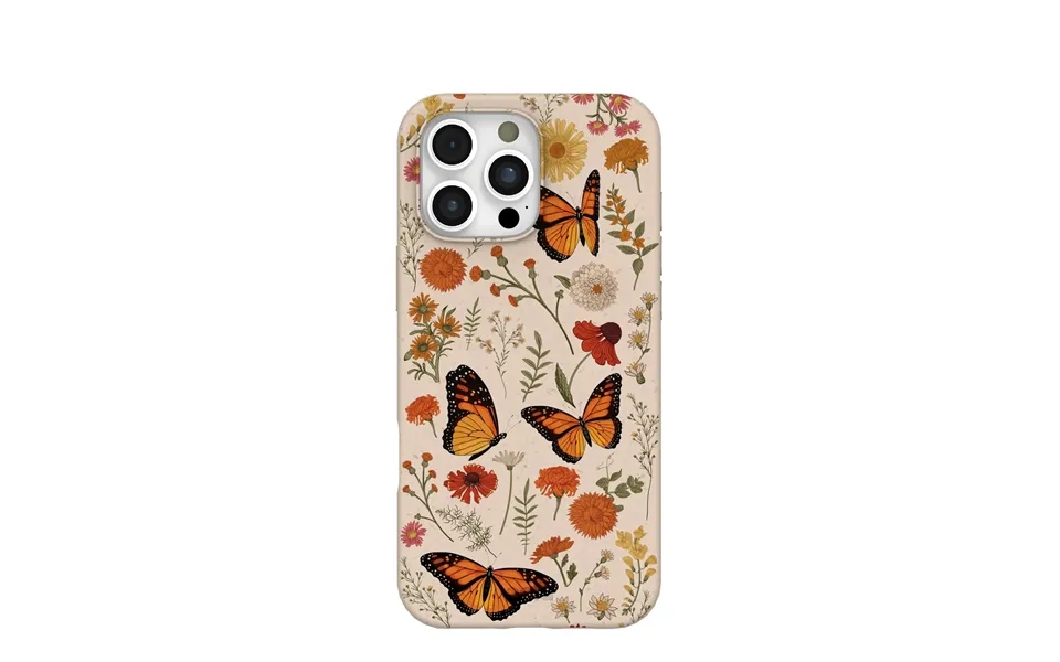 Seashell Monarch Butterfly Iphone 16 Pro Max Case