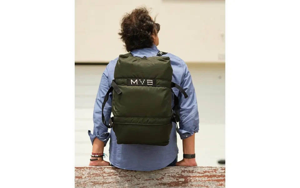 Sports Vegan Backpack Green - Made With Ocean Plastic
