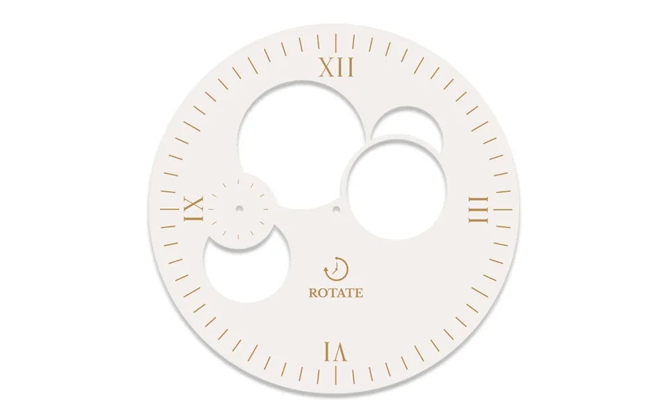 Taupe & Rose Skeleton Dial