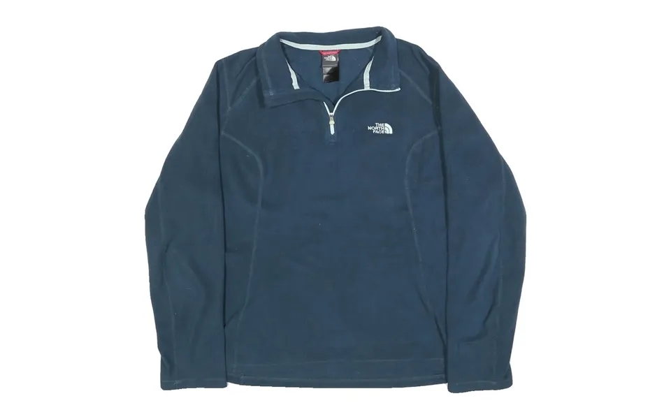 The North Face Womens Blue Fleece Pullover Jumper Crew Neck Regular L Outdoor