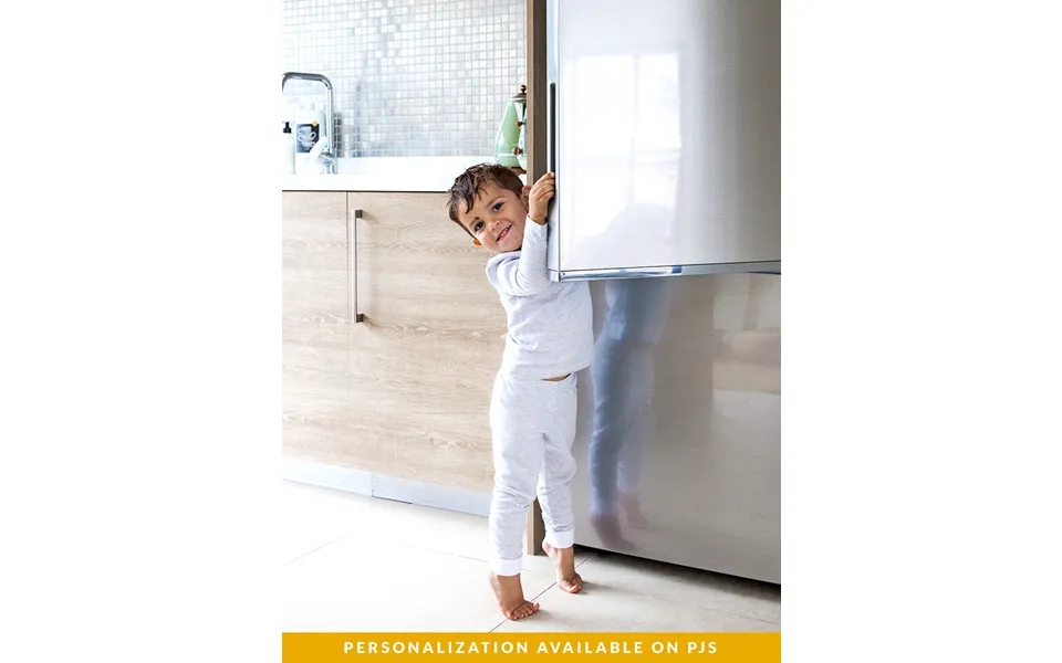 Toddler & Big Kid Cotton Knit Pj Set Erawan Grey Size 8 Years