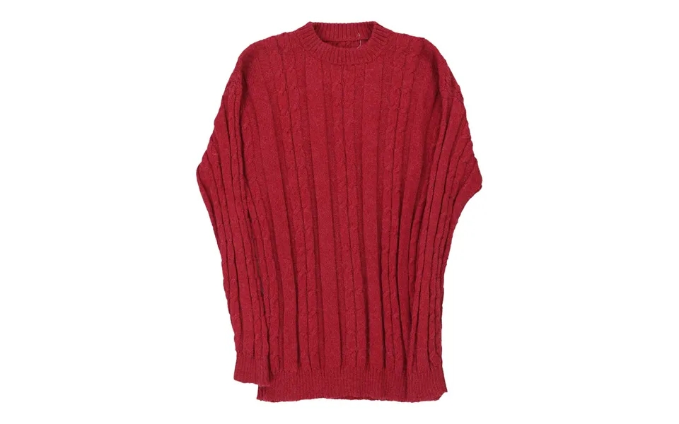 Unbranded Jumper - Medium Red Wool Blend