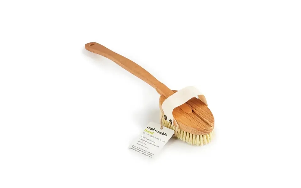 Wooden Bath Brush With A Replacement Head Fsc 100% Style Bath Brush With Head