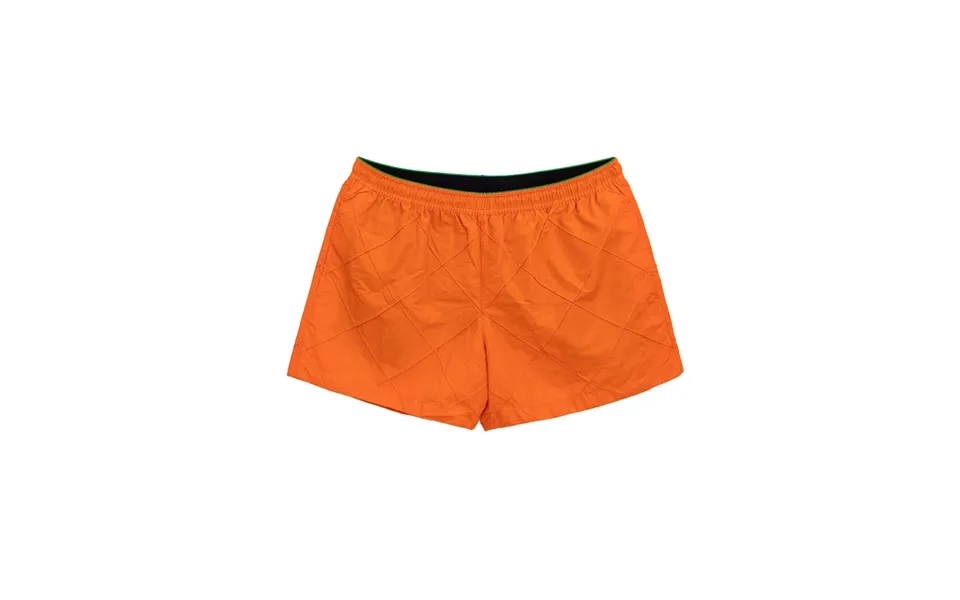 Boxer Sea With Motivo Intreccio In Orange Bottega Veneta