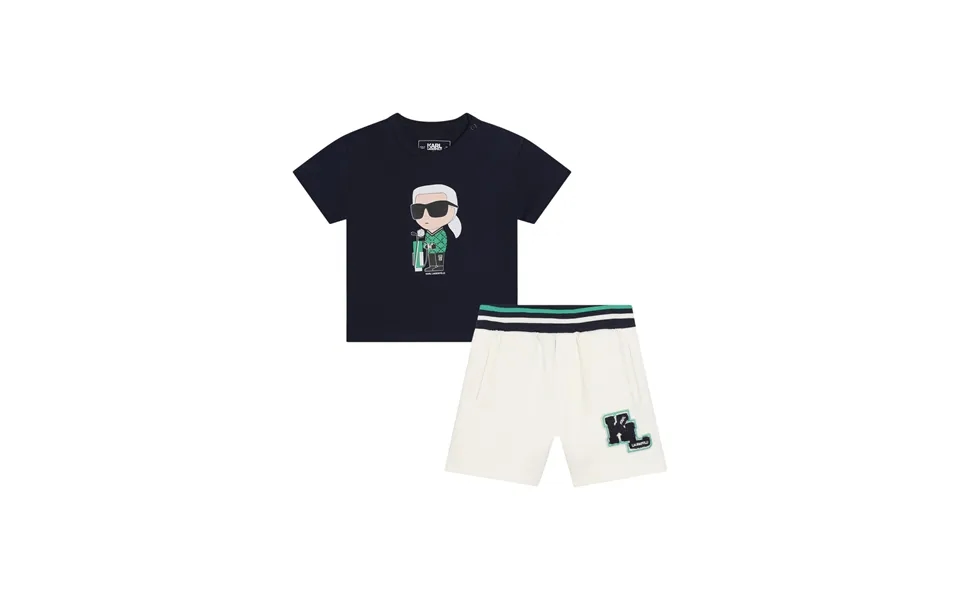 Complete Child Unisex Karl Lagerfeld Set Shorts And T-shirts