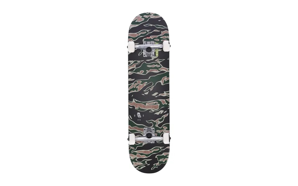 G1 Full On Boxed Tiger Camo Men's Assembled Skateboard