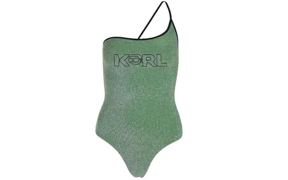 Karl Lagerfeld Swimsuit Ikonik 2.0 Lurex Swimsuit
