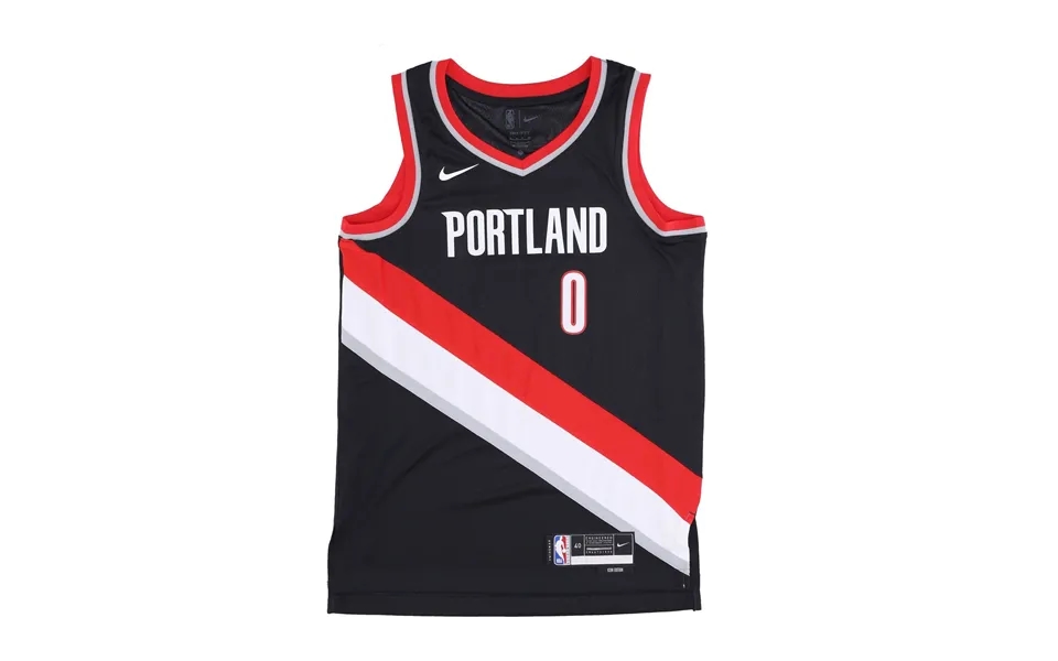 Men's Basketball Tank Top Nba Dri Fit Swingman Jersey No 0 Damian Lillard Porbla