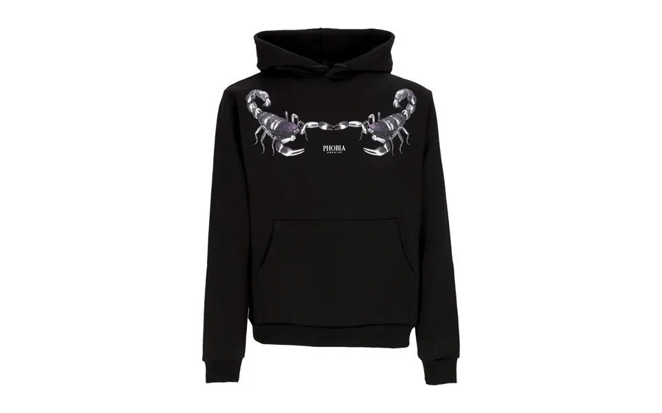 Men's Lightweight Hoodie Scorpion Hoodie Black Purple