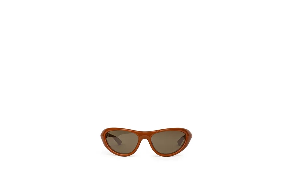 Sunglasses In Brown Acetate Bottega Veneta