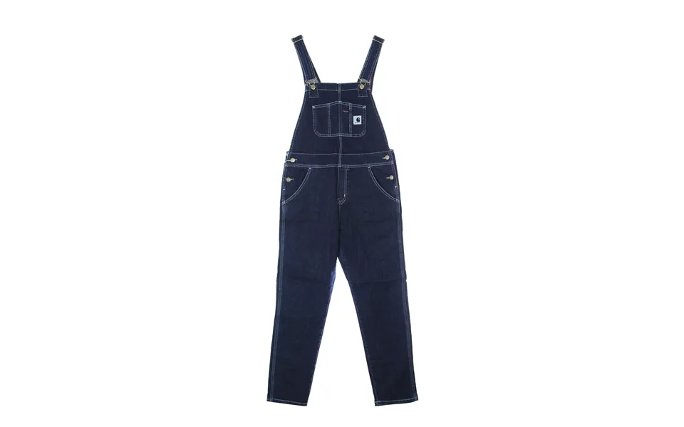 Women's Dungarees W Bib Overall Blue Rinsed