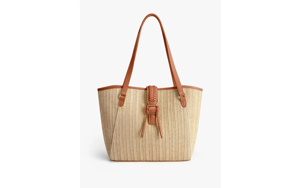Marina Raffia Staw Tote Bag