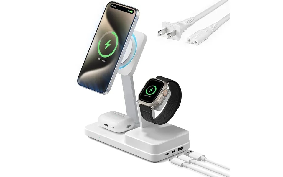 100w 6-in-1 Charging Station With Magsafe Cryoboost - Us Plug