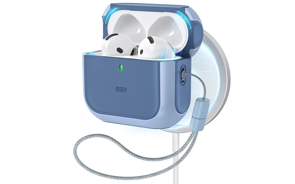 Airpods 4 Orbit Hybrid Case Halolock - Blue