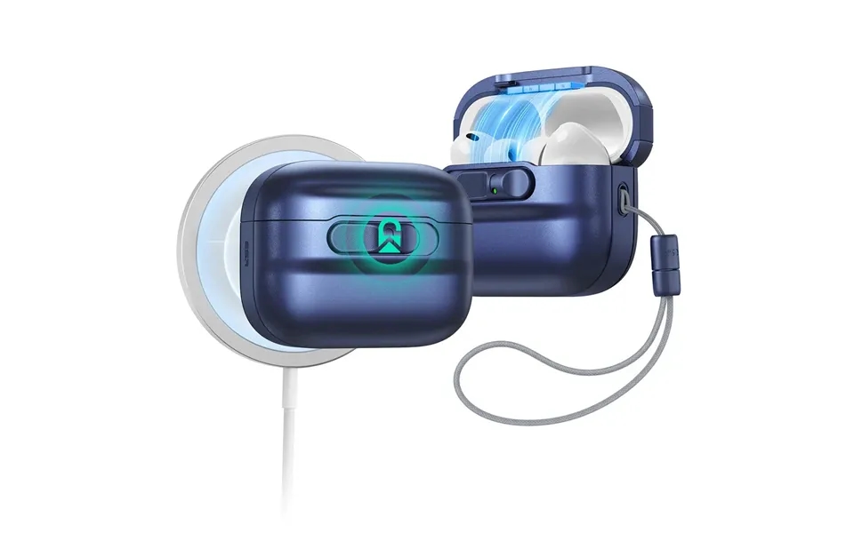 Airpods Pro 3 Pulse Flicklock Magnetic Case - Navy Blue