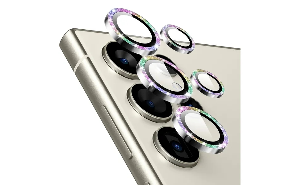 Galaxy S24 Ultra Armorite Camera Lens Protectors - Chromatic Shimmer